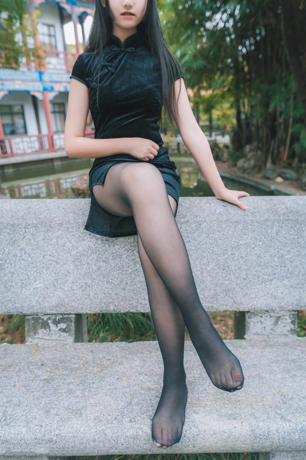 喵糖映画少女 VOL.461 旗袍园游[36P／244MB] 其它写真-第4张