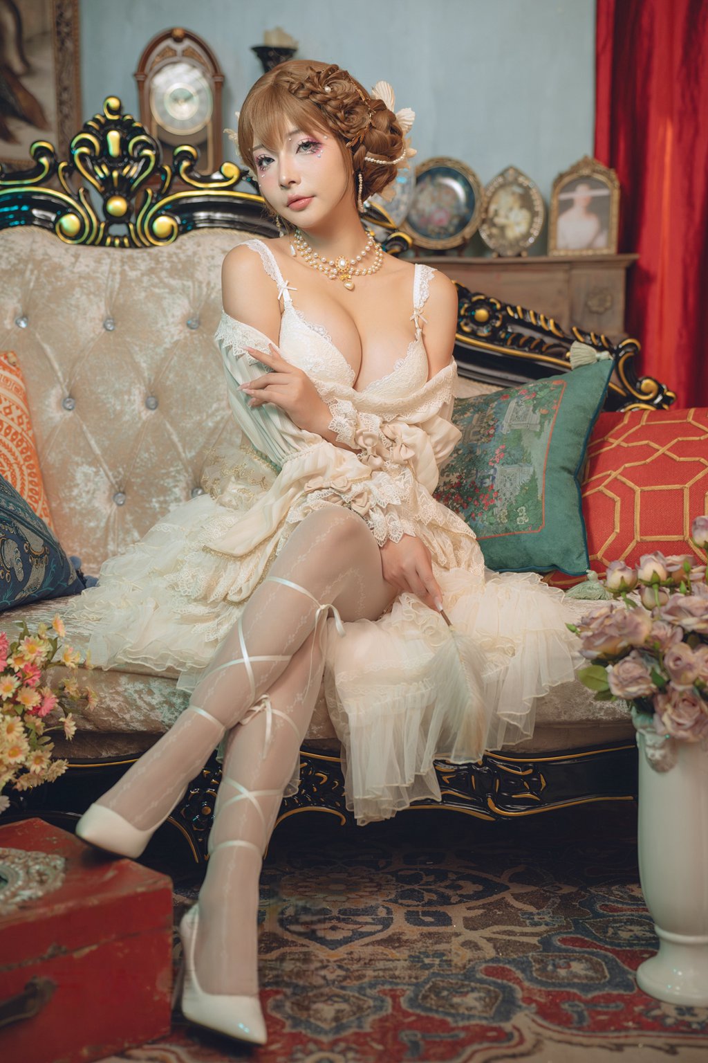 动漫博主@yuuhui玉汇 巴黎春梦[139P-2V-1.47G] 网红写真-第4张