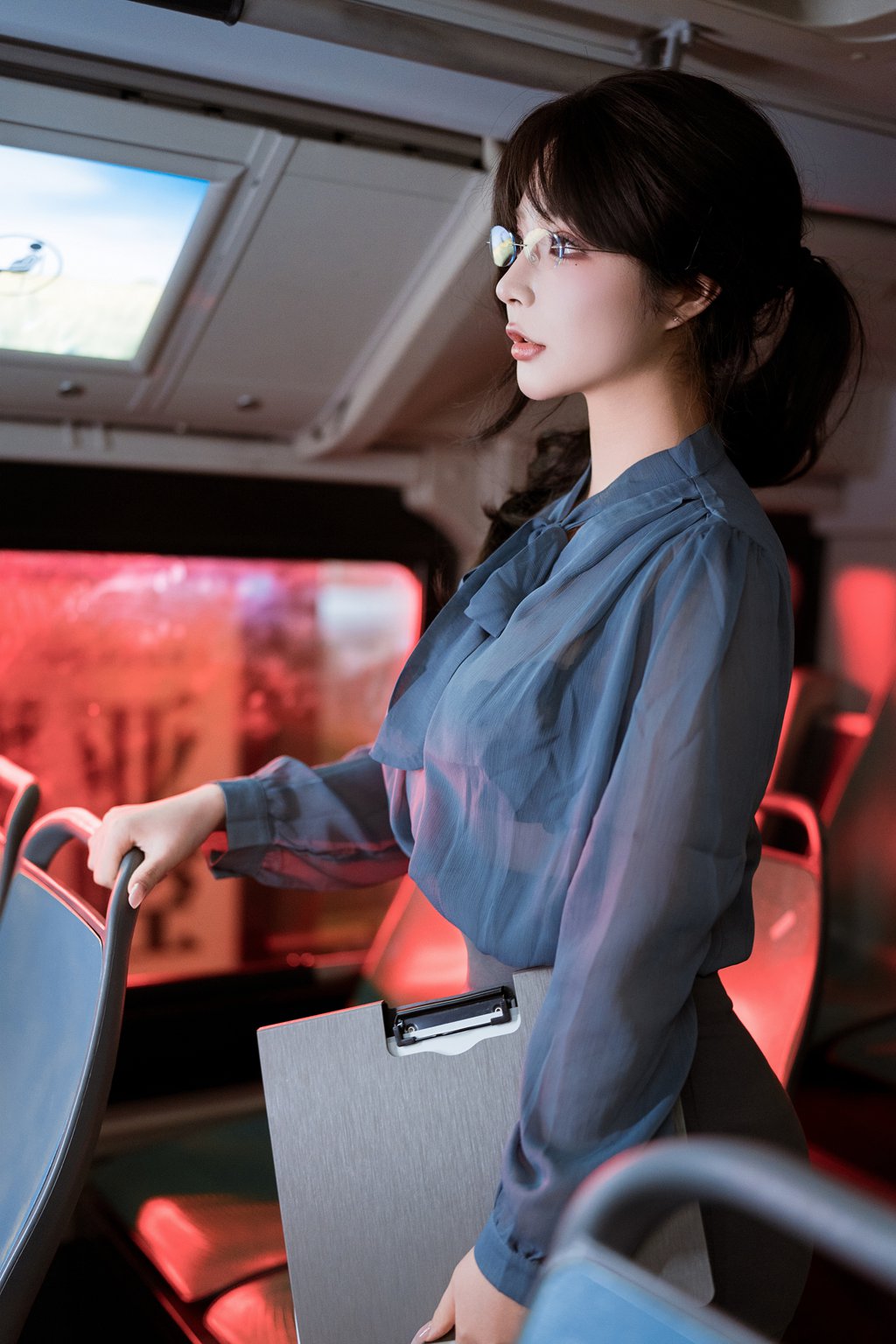 动漫博主@yuuhui玉汇 夜班族 [147P/1V/1.03G] 网红写真-第4张