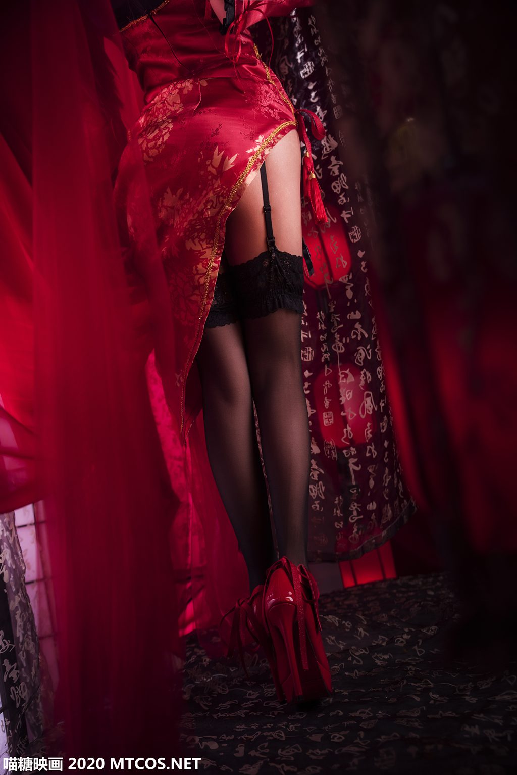 喵糖映画少女 HML.006 狂三旗袍[22P／561MB] 其它写真-第4张