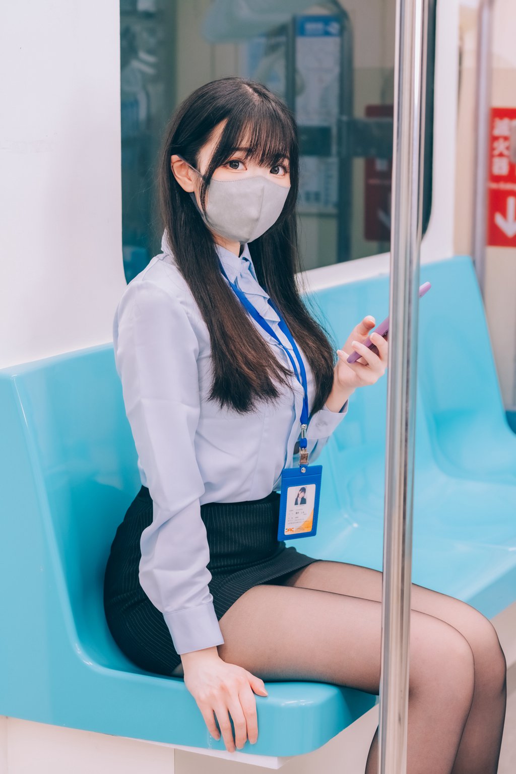 网紅Coser@霜月shimo Tokimeki Metro[100P-120.3M] 网红写真-第4张