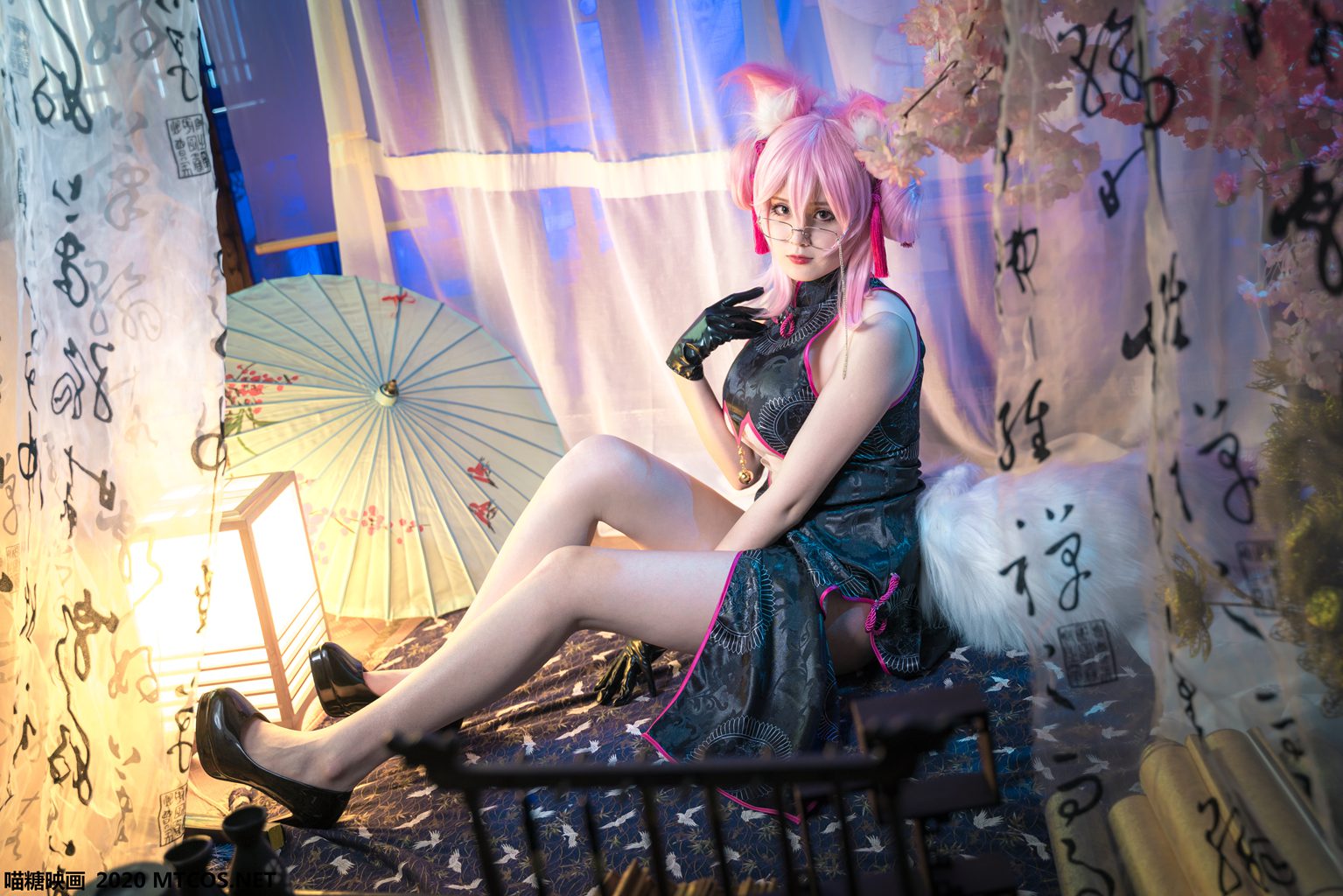 喵糖映画少女 HML.013 小玉旗袍[44P／1.16G] 其它写真-第4张