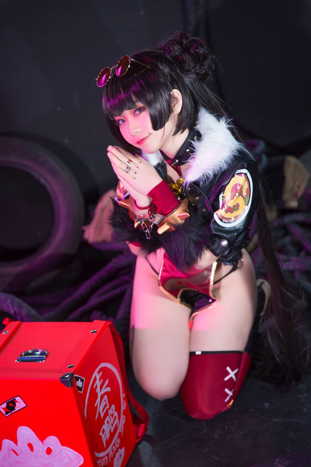 动漫博主@G44不会受伤 春鹏饺子外卖小妹 [24P-288MB] 网红写真-第4张