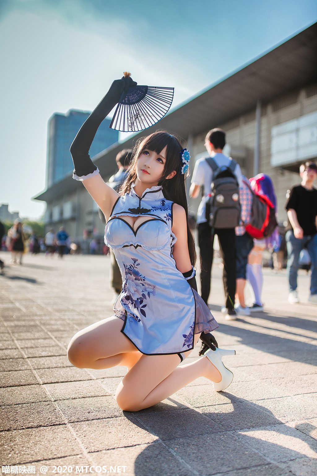 喵糖映画少女  HML.025 瓶儿旗袍[23P／329MB] 其它写真-第4张