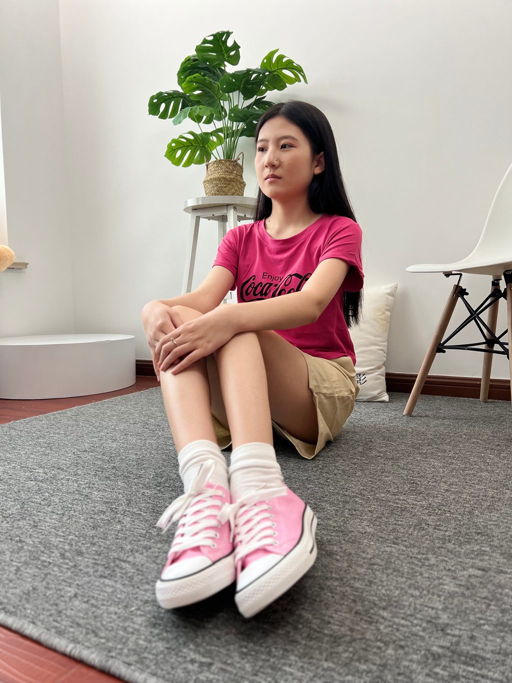 三禾摄影 NO.025 休闲短裤 棉袜 帆布鞋 [182P/1V/970MB] 三禾摄影-第4张