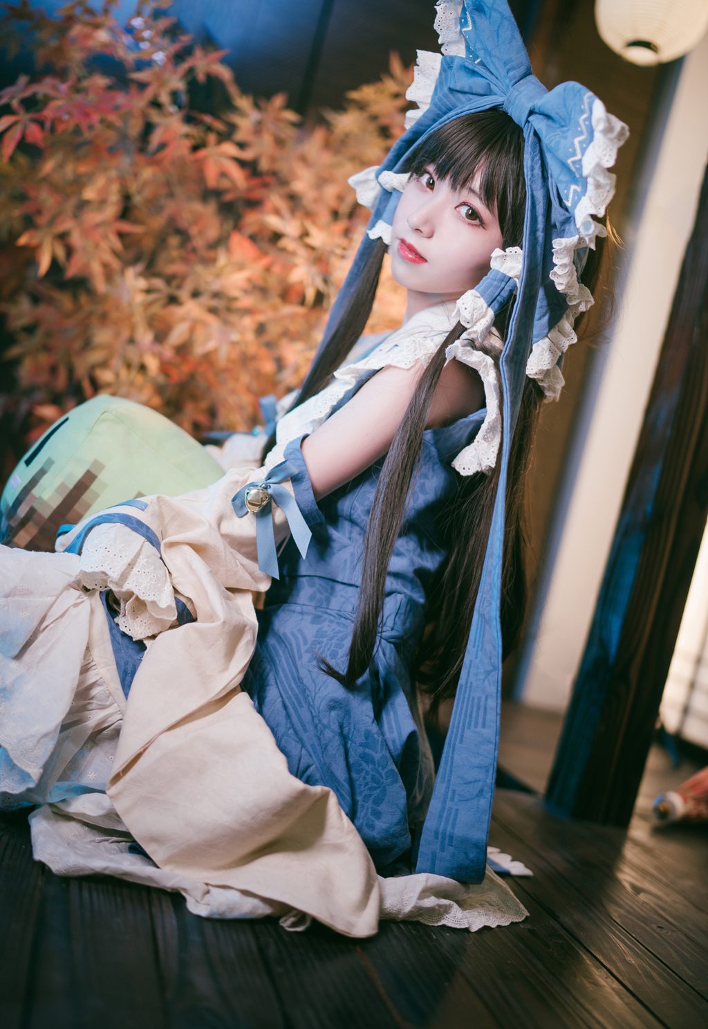 动漫Coser@腥味猫罐 魔理沙 青灵梦 (&渡边芥子)[15P-119.9M] 网红写真-第3张
