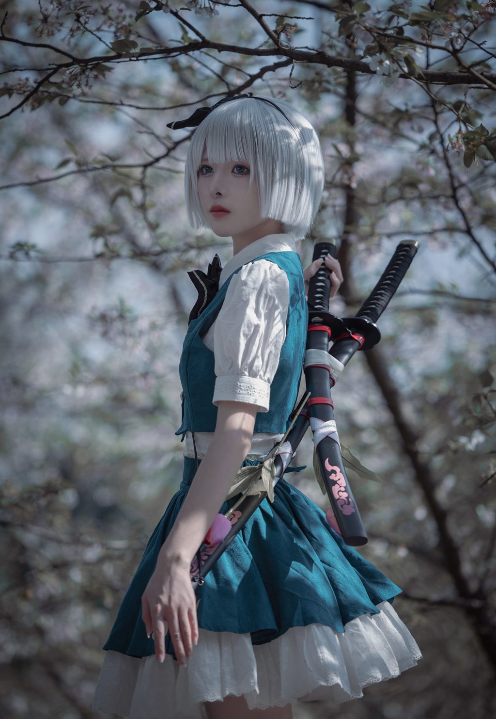 动漫Coser@腥味猫罐 半妖庭师[15P-80M] 网红写真-第3张