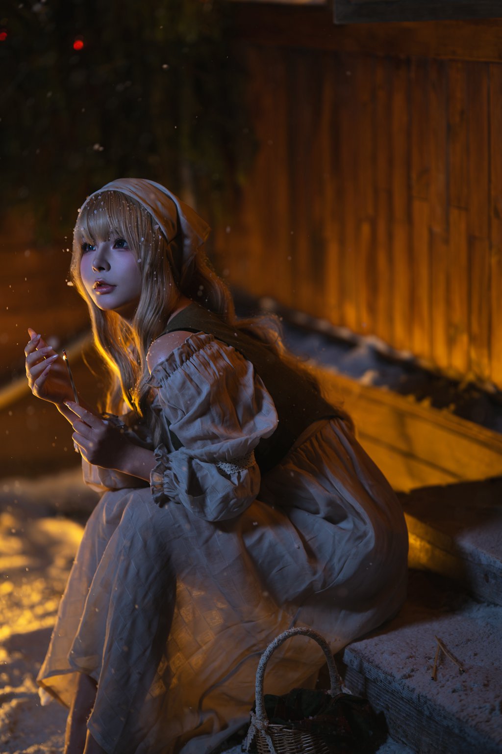 动漫博主@yuuhui玉汇 卖火柴的小女孩[150P-1V-1.38G] 网红写真-第3张