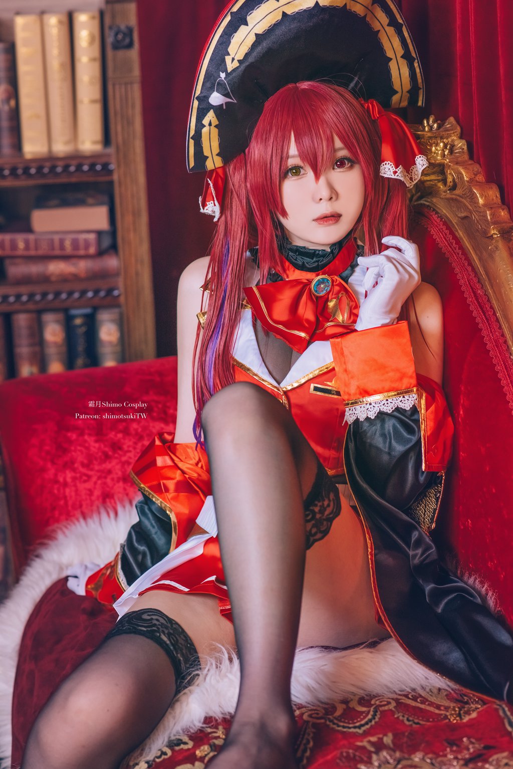 网紅Coser@霜月shimo Houshou Marine[18P-272.6M] 网红写真-第3张