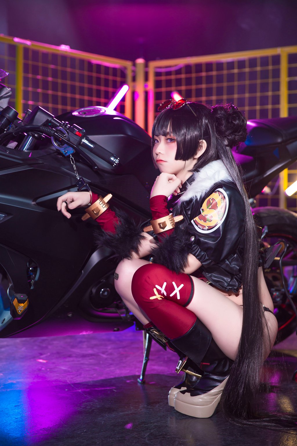 动漫博主@G44不会受伤 春鹏饺子外卖小妹 [24P-288MB] 网红写真-第3张