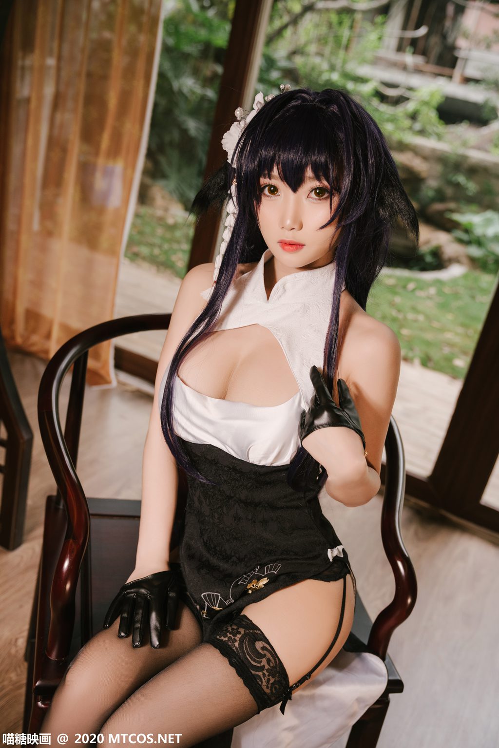 喵糖映画少女 HML.016 吾妻旗袍[26P／878M] 其它写真-第3张