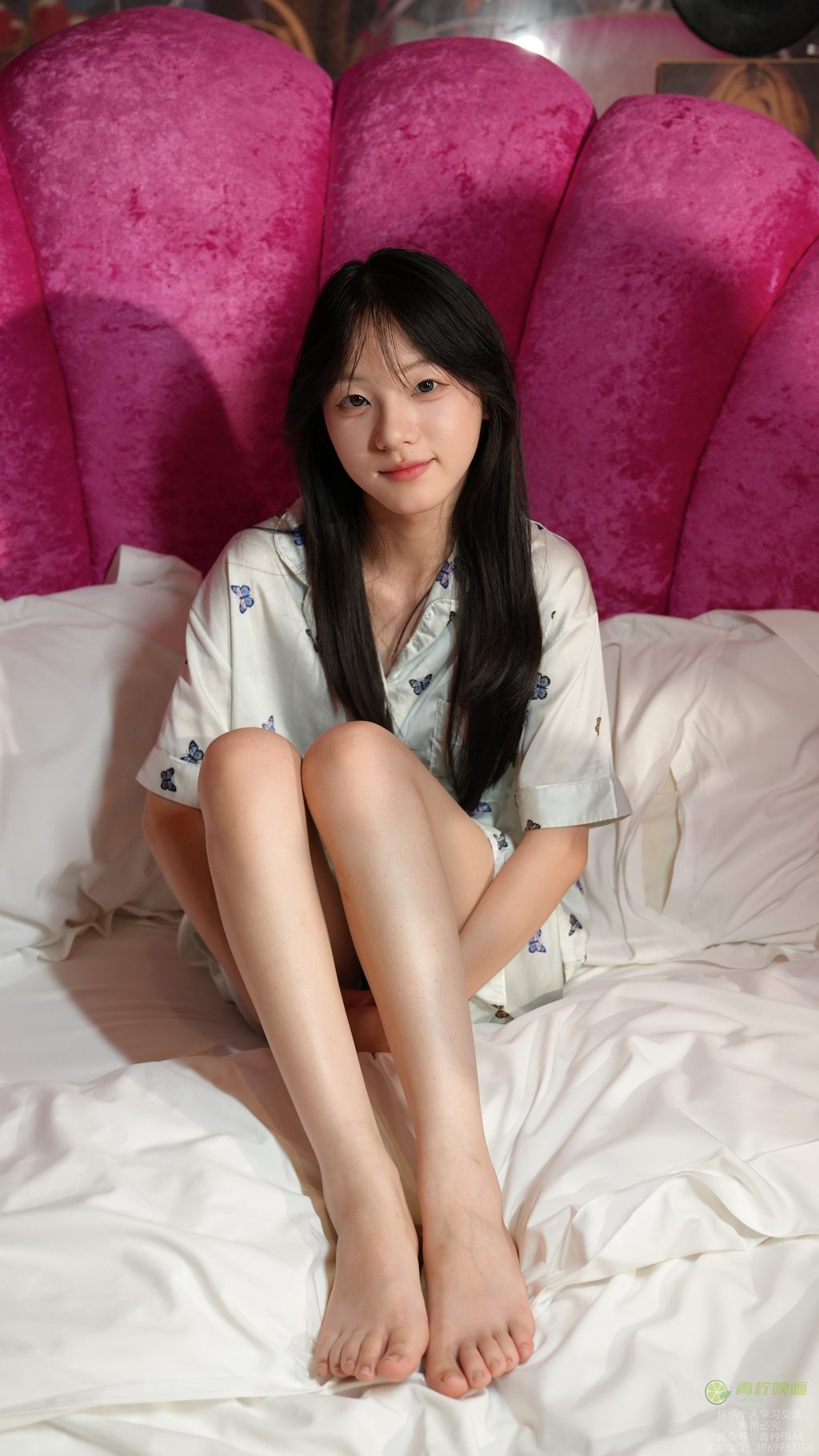 [青柠映画] NO.074 阿慌 睡衣足跟帖素材（全套版）[135P/2V/3.87G] 年费专享-第3张