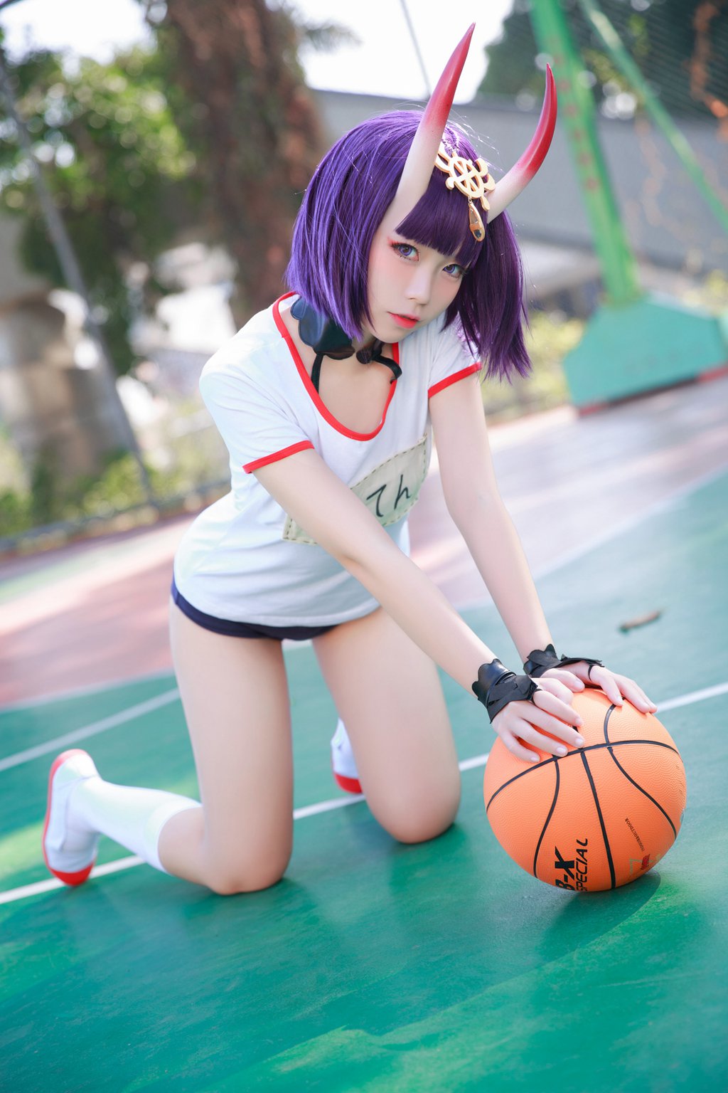 动漫博主@切切celia 酒吞体操服 [18P-42MB] 网红写真-第3张