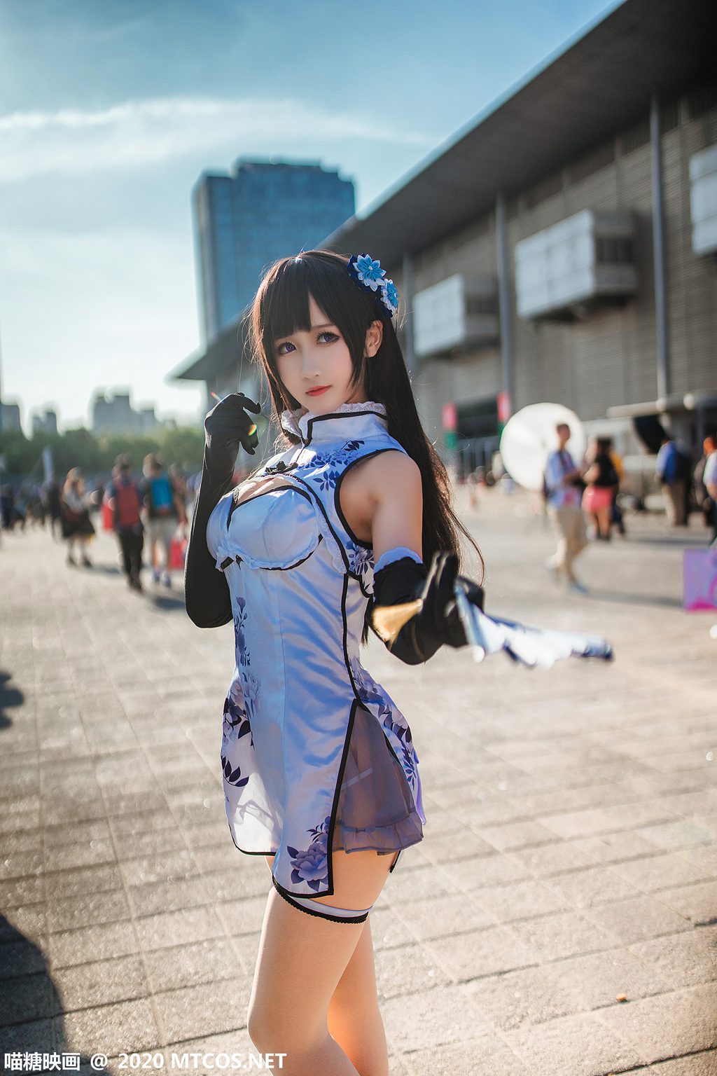 喵糖映画少女  HML.025 瓶儿旗袍[23P／329MB] 其它写真-第3张