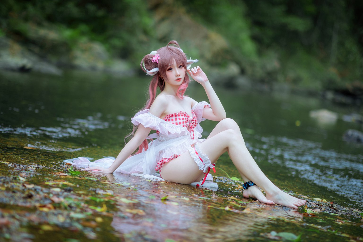 动漫博主@焖焖碳 碧蓝航线镇海 艾雅法拉[20P-109M] 网红写真-第3张