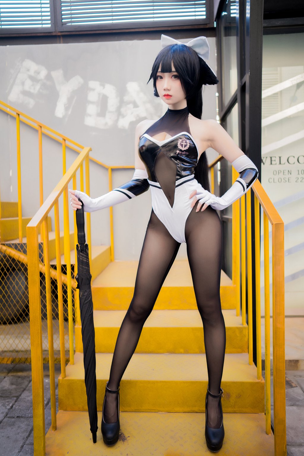 动漫博主@焖焖碳 高雄赛车娘[23P-28M] 网红写真-第3张