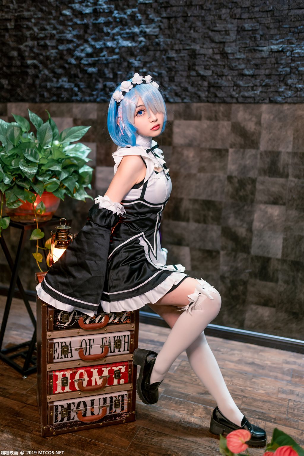 喵糖映画少女 SPL.005 雷姆女仆[40P／1.17G] 其它写真-第3张