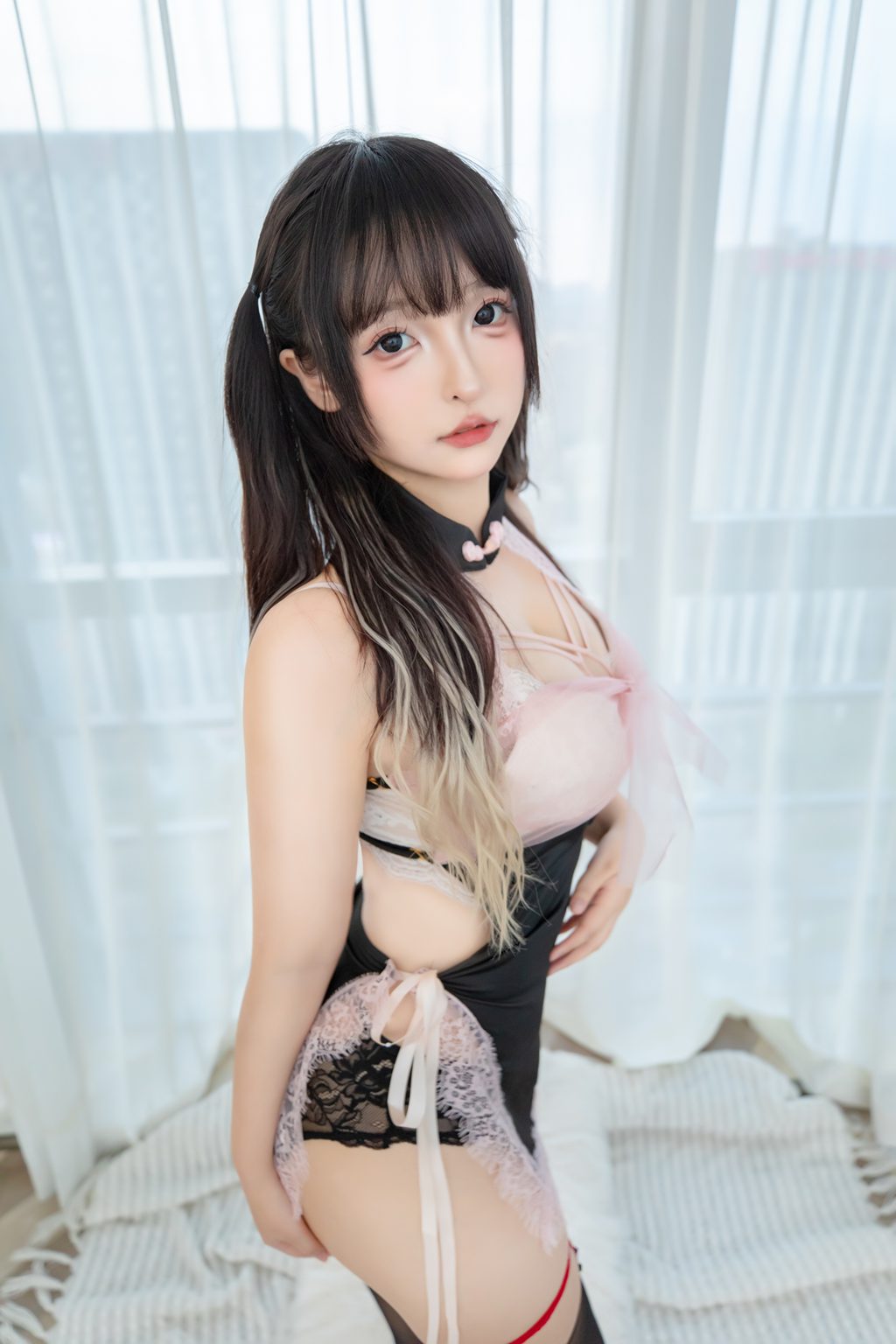 网紅Coser@神楽坂真冬写真 攻速双马尾 [75P/2V/391MB] 网红写真-第3张