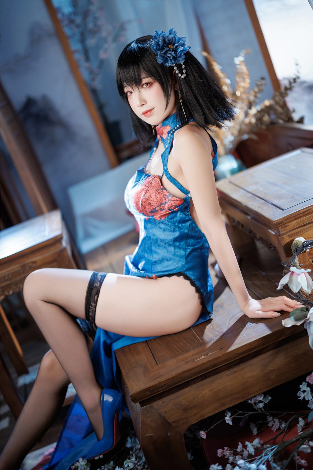 动漫博主@封疆疆 建武旗袍 [36P-514MB] 网红写真-第2张