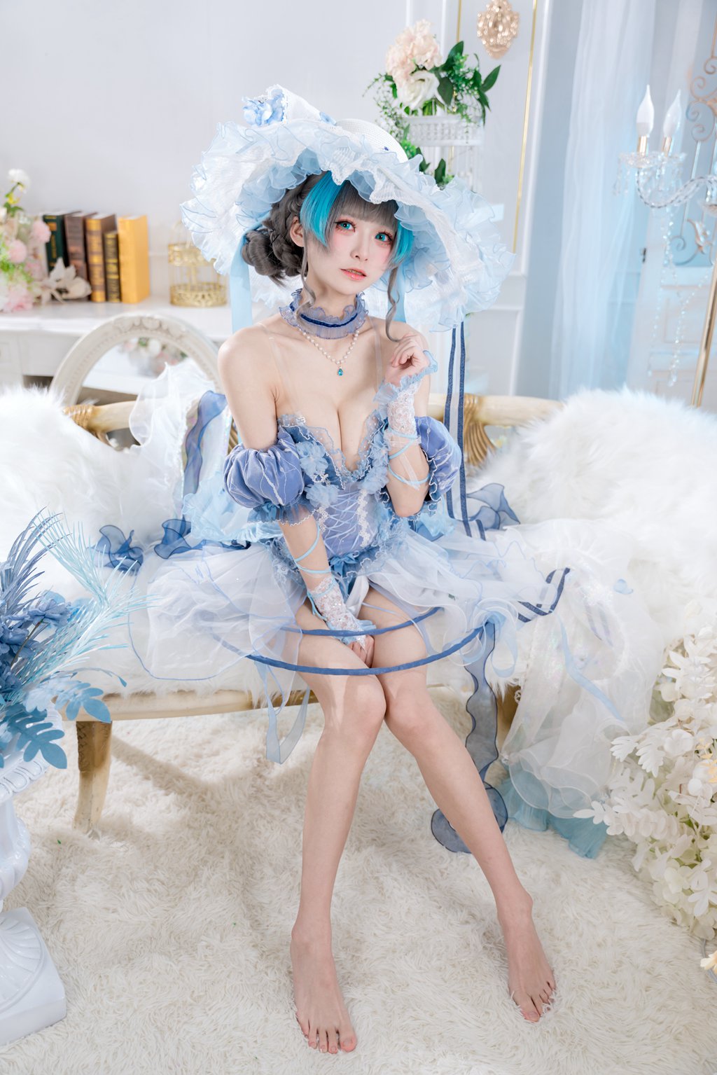 人气Coser@九柒喵 柴郡 冰雪 废稿 (碧蓝航线) [32P/166MB] 网红写真-第2张