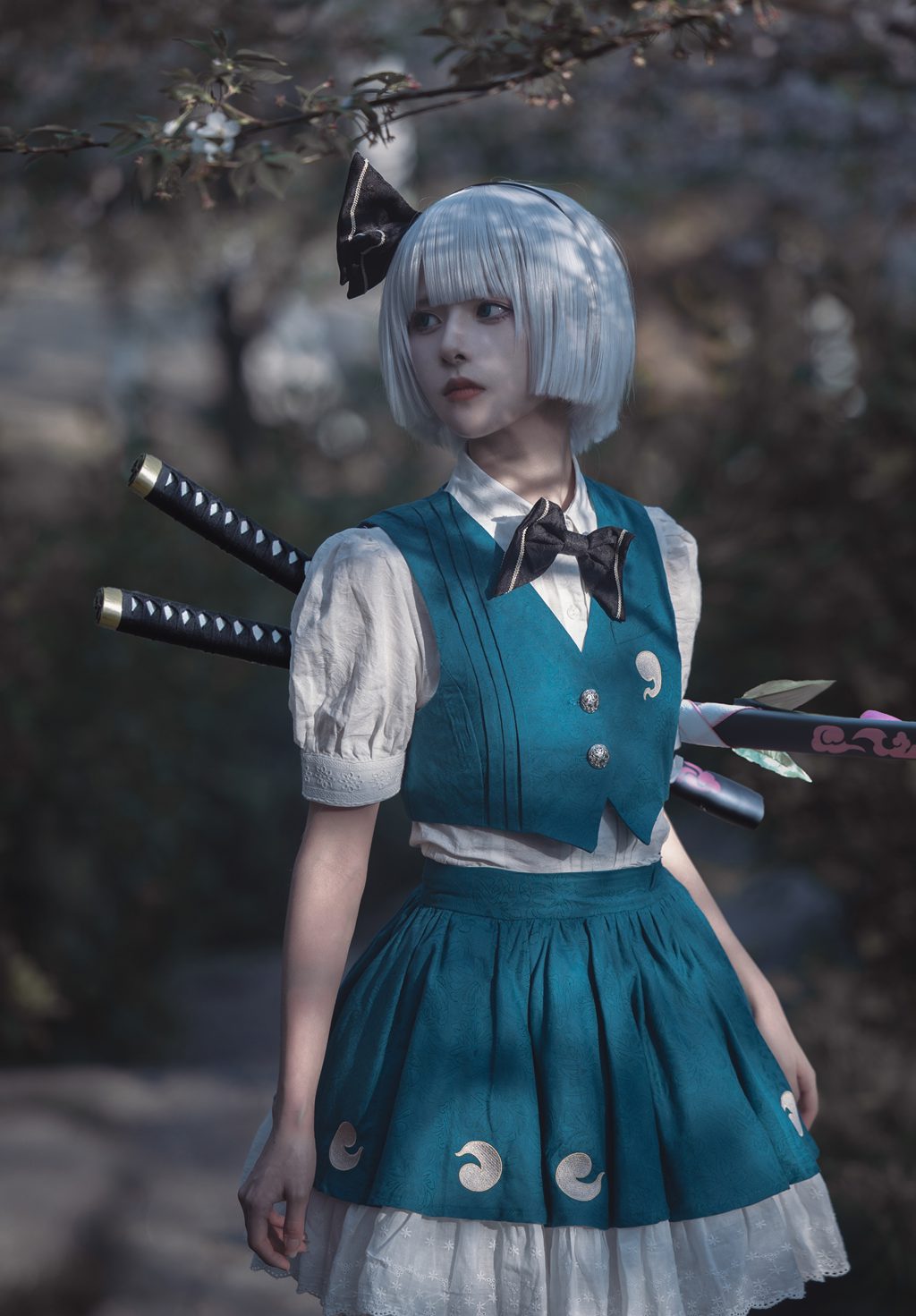动漫Coser@腥味猫罐 半妖庭师[15P-80M] 网红写真-第2张