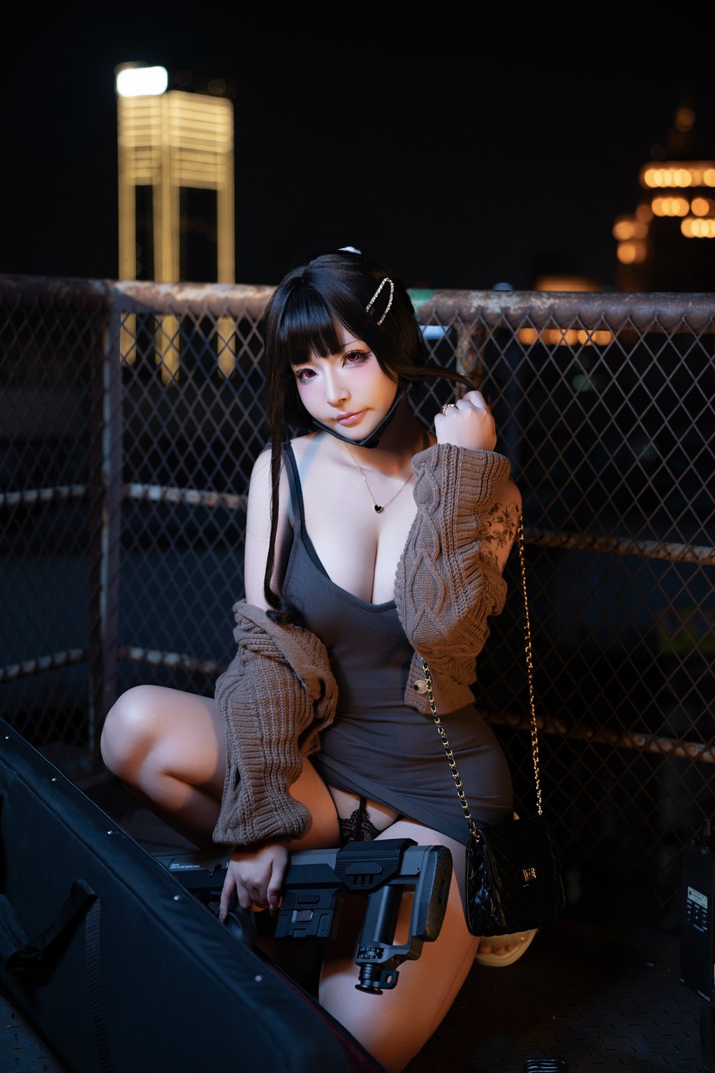 动漫博主@yuuhui玉汇  NIKKE 杀手妻子 [136P1V-946MB] 网红写真-第2张