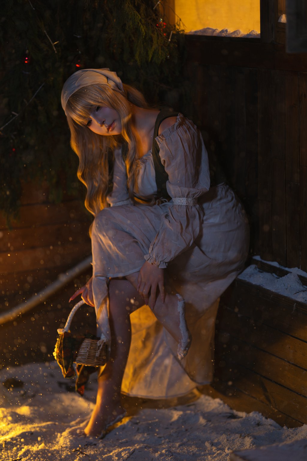 动漫博主@yuuhui玉汇 卖火柴的小女孩[150P-1V-1.38G] 网红写真-第2张