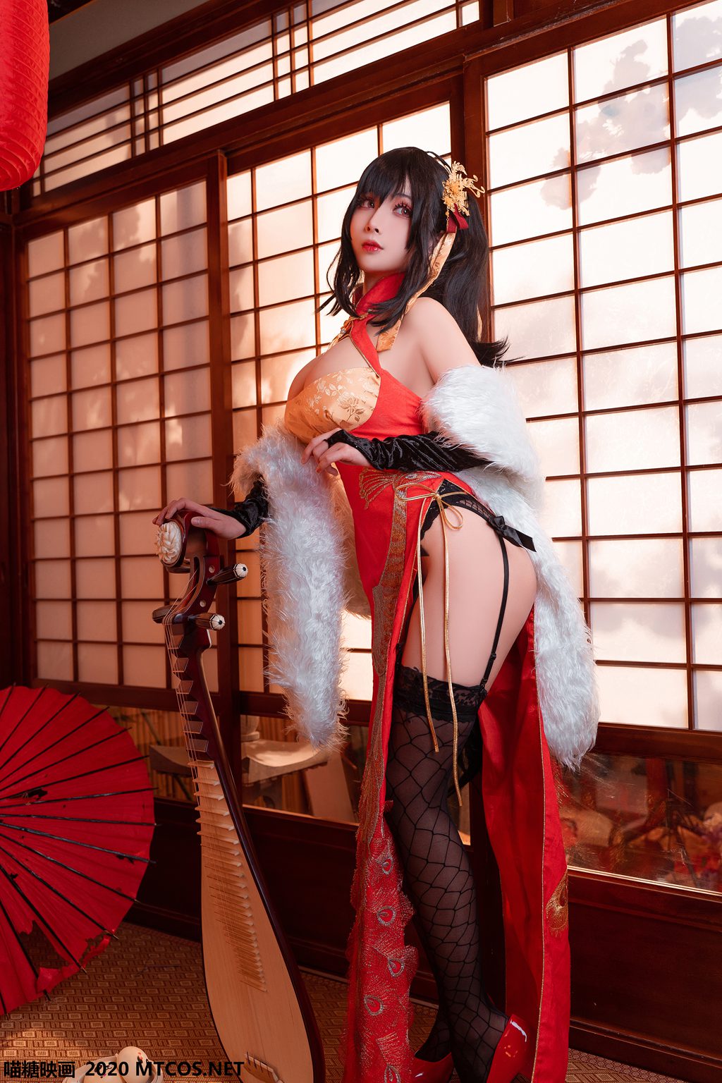 喵糖映画少女 HML.003 大凤旗袍[30P／562MB] 其它写真-第2张