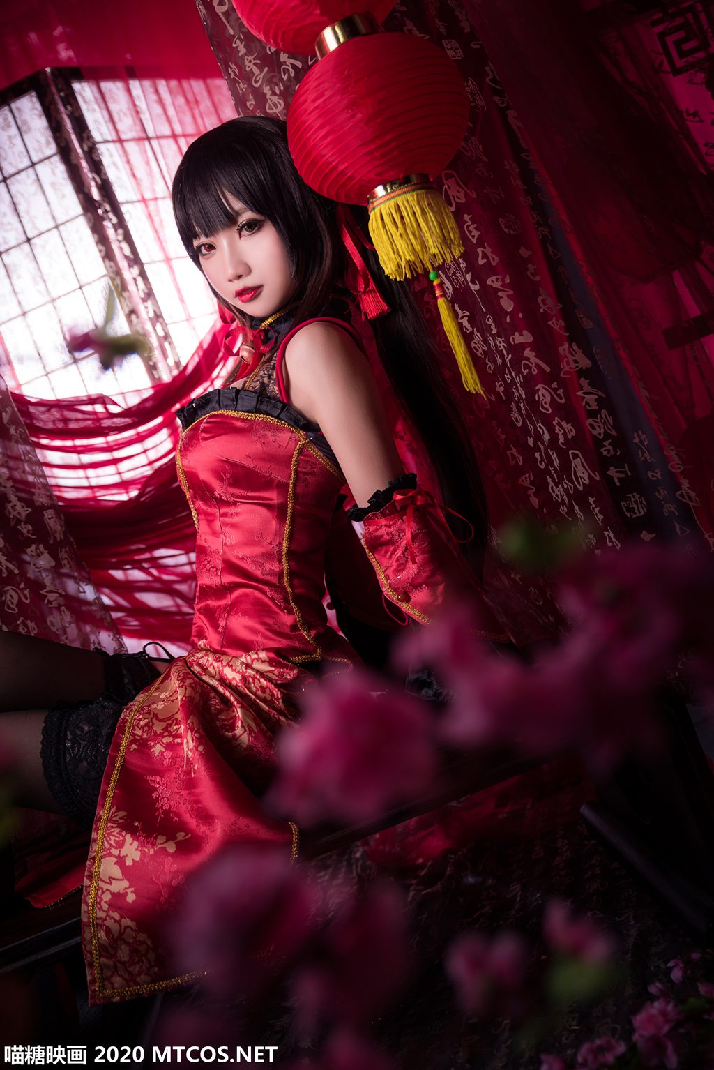 喵糖映画少女 HML.006 狂三旗袍[22P／561MB] 其它写真-第2张