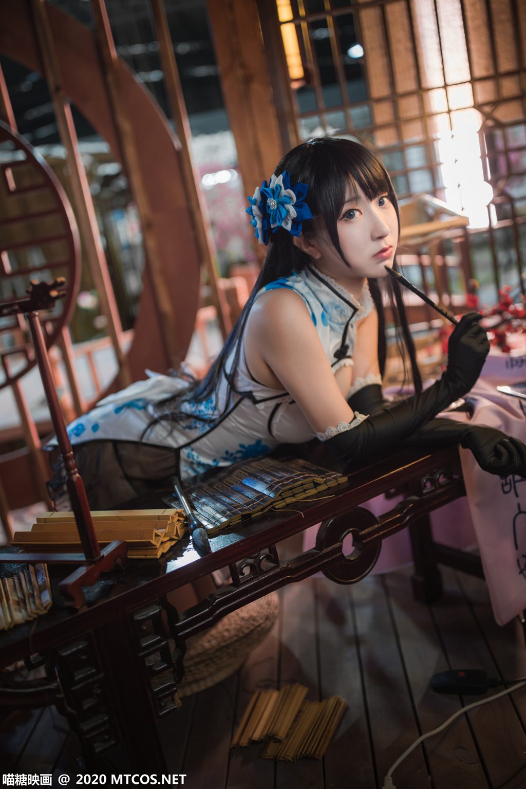 喵糖映画少女 HML.014 瓶儿旗袍[47P／915M] 其它写真-第2张