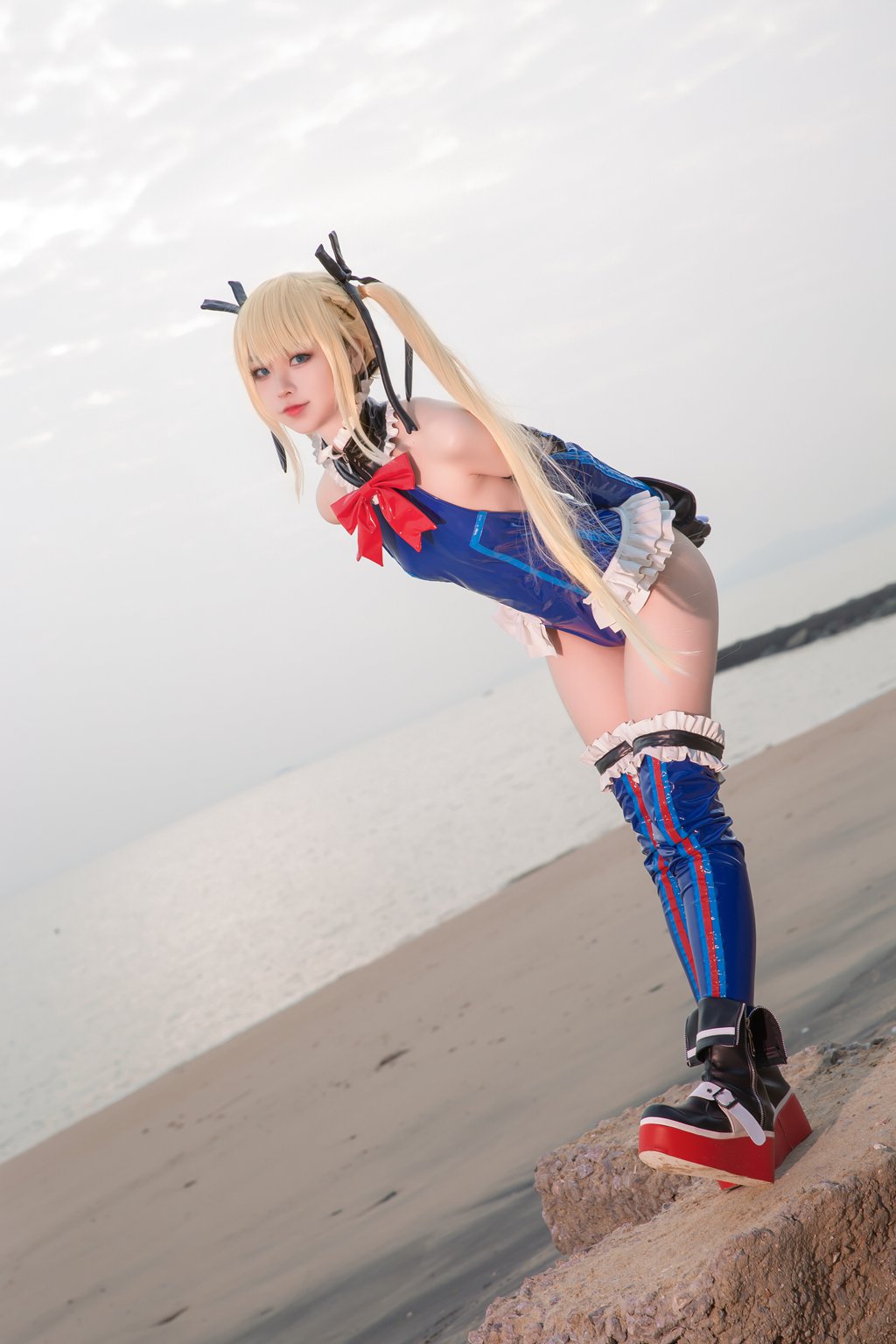 动漫博主@G44不会受伤 玛丽连体衣 [30P/350MB] 网红写真-第2张