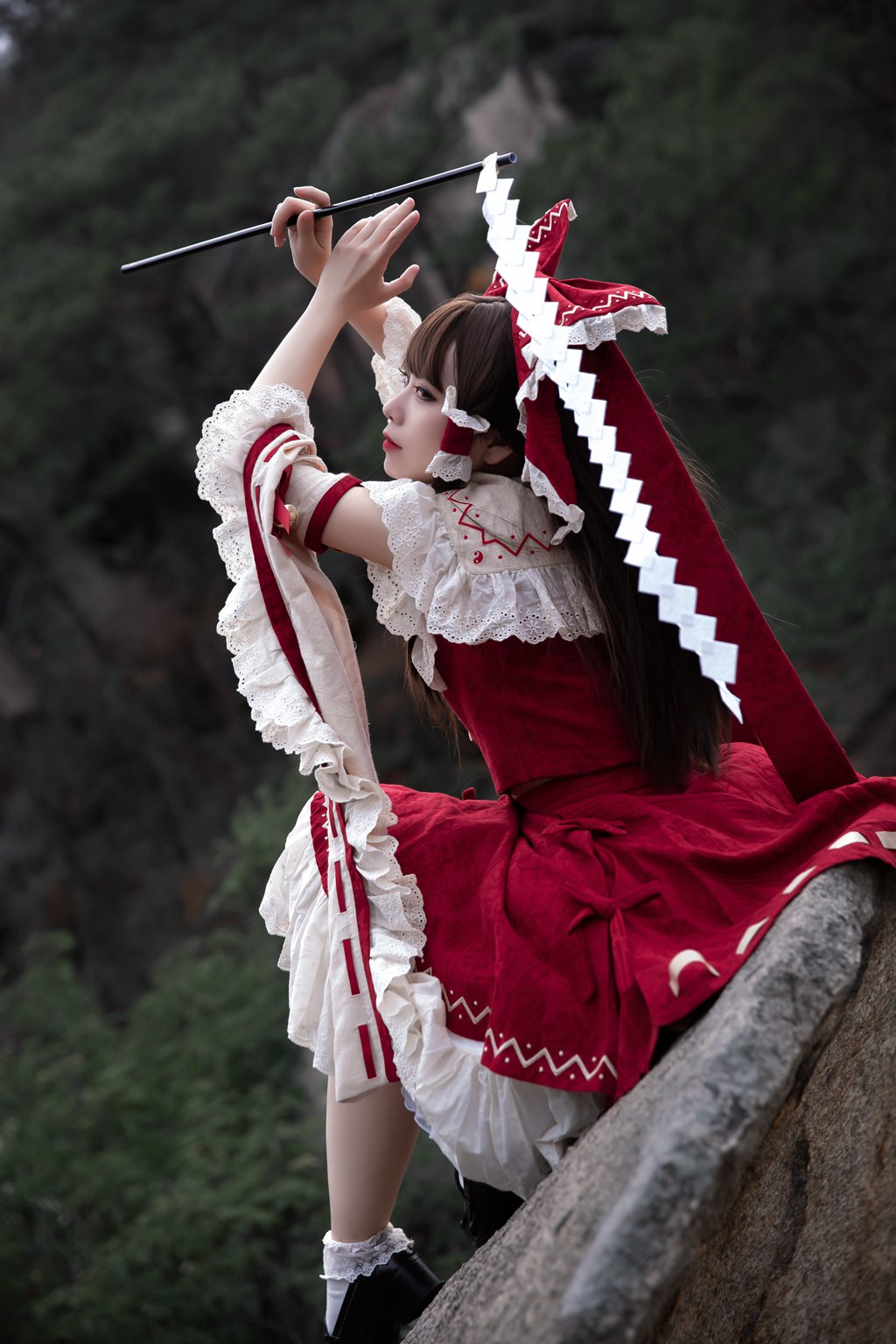 动漫博主@切切celia 灵梦 [20P-227MB] 网红写真-第2张