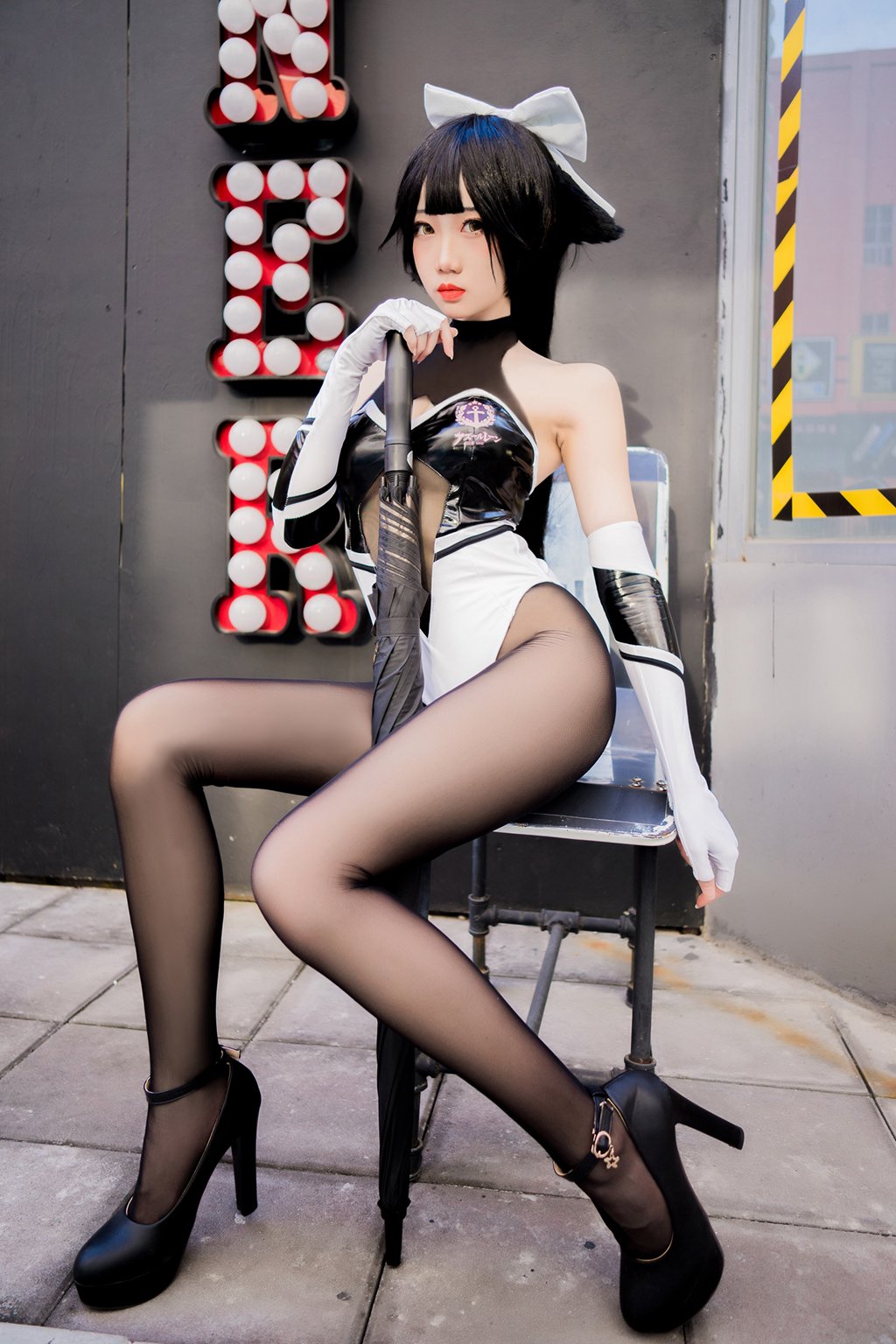 动漫博主@焖焖碳 高雄赛车娘[23P-28M] 网红写真-第2张