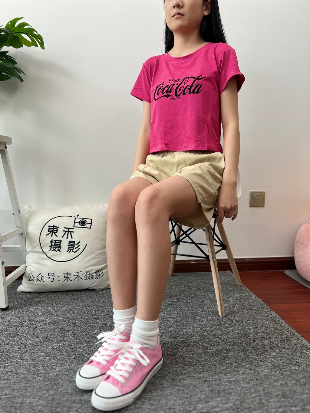 三禾摄影 NO.025 休闲短裤 棉袜 帆布鞋 [182P/1V/970MB] 三禾摄影-第2张