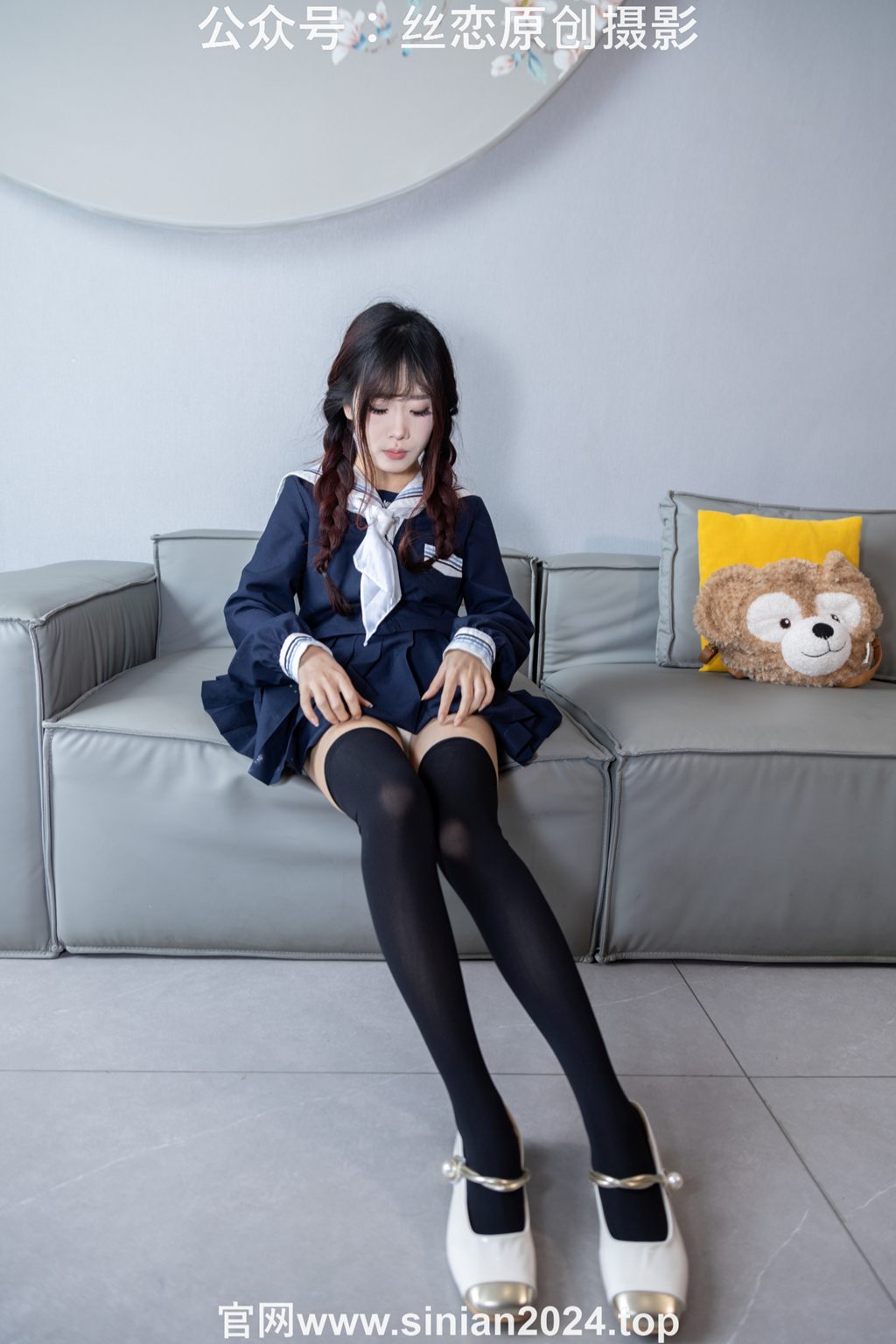 [丝恋摄影] NO.017 小梦-厚嘿丝，小皮鞋，裸足（花絮版）[168P/1V/4.33G] 丝恋摄影-第1张