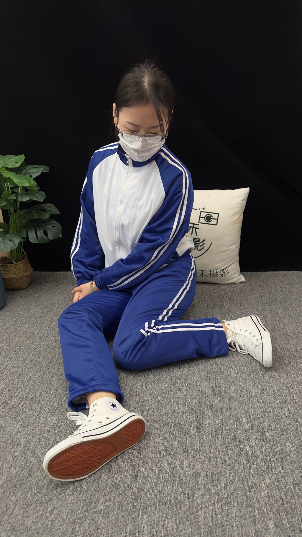 三禾摄影 NO.008 校服 帆布鞋 船袜 短丝 [153P/3V/7.72GB] 三禾摄影-第1张