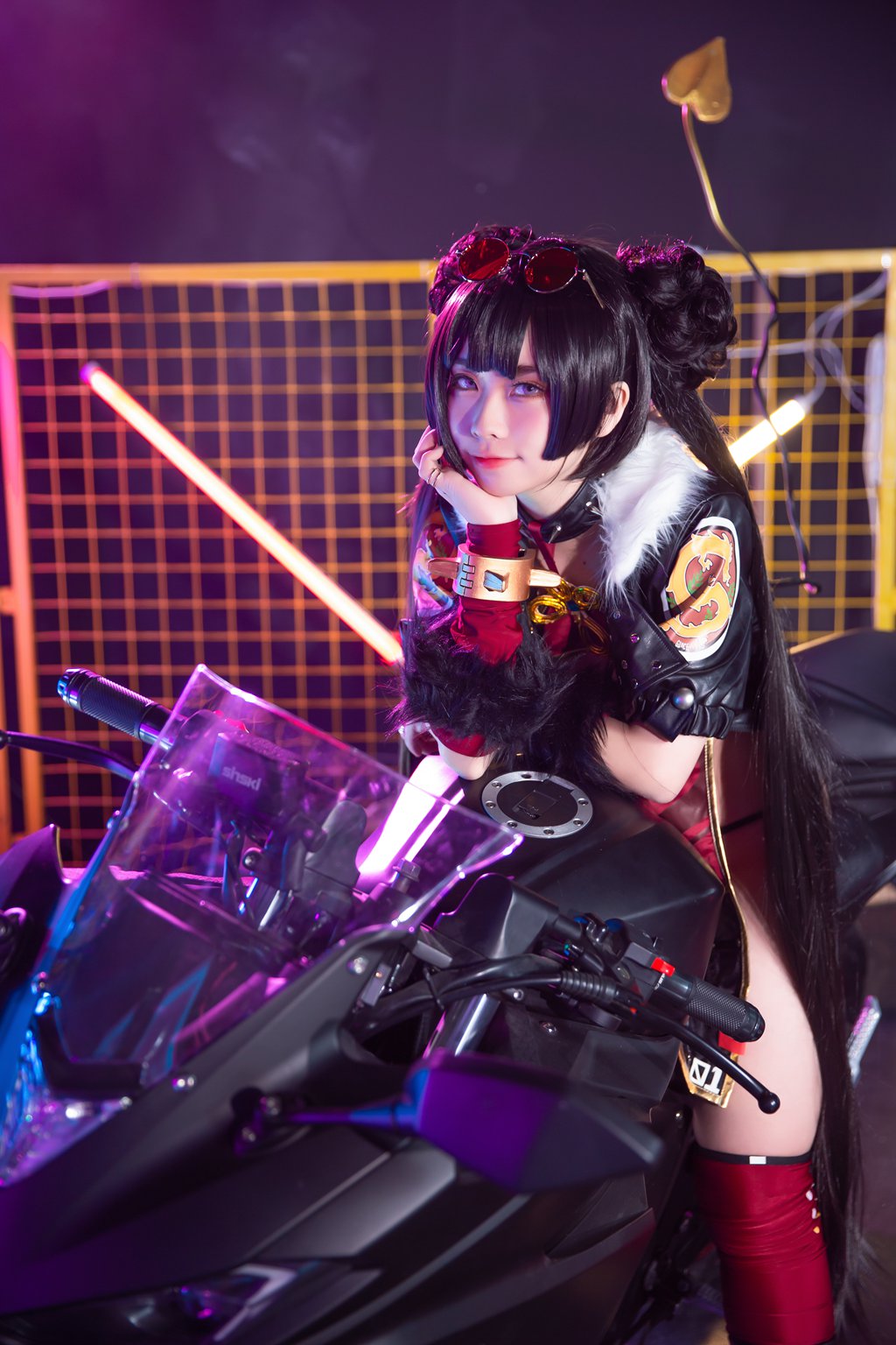 动漫博主@G44不会受伤 春鹏饺子外卖小妹 [24P-288MB] 网红写真-第1张