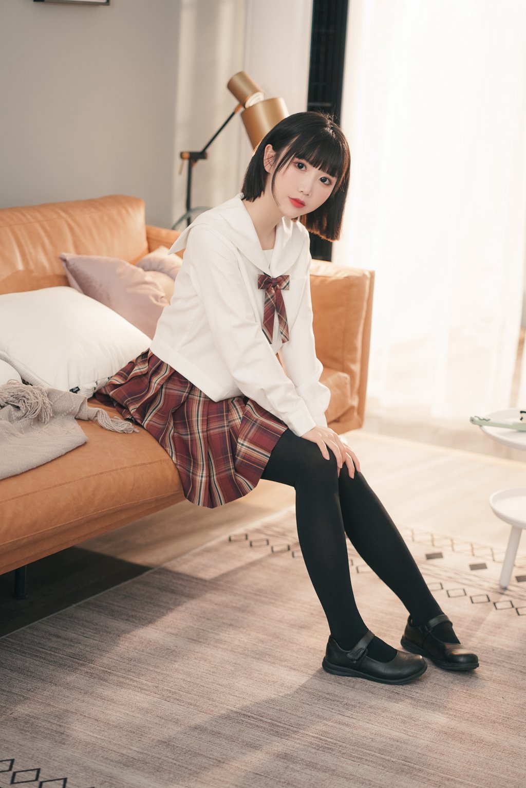 人气动漫Coser@面饼仙儿 JKSE [38P/221MB] 网红写真-第1张