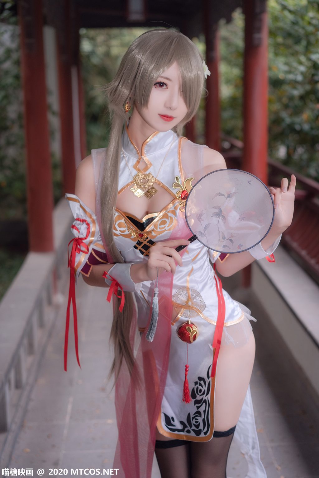 喵糖映画少女  HML.021 浣溪沙旗袍[20P／425M] 其它写真-第1张