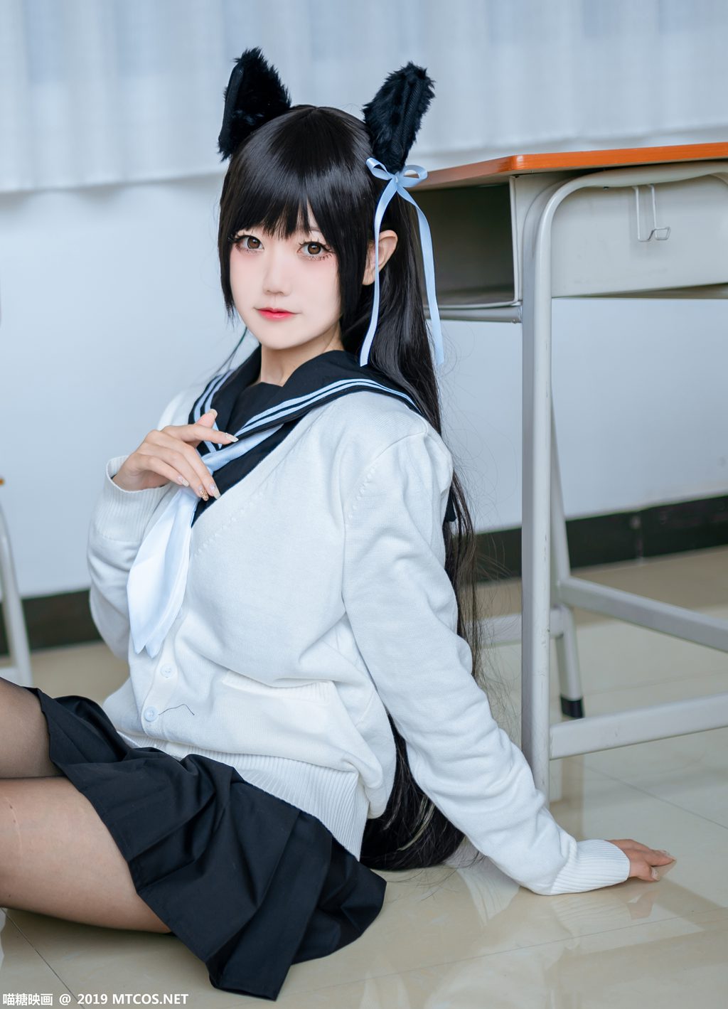 喵糖映画少女  SPL.009 犬JK[40P／477M] 其它写真-第1张