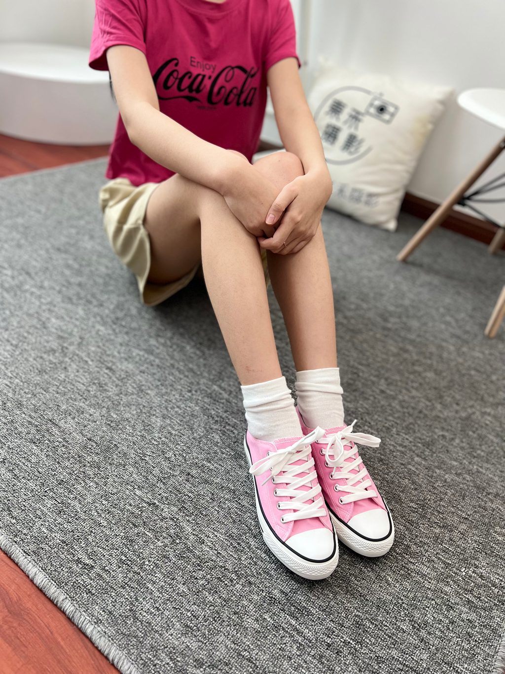 三禾摄影 NO.025 休闲短裤 棉袜 帆布鞋 [182P/1V/970MB] 三禾摄影-第1张