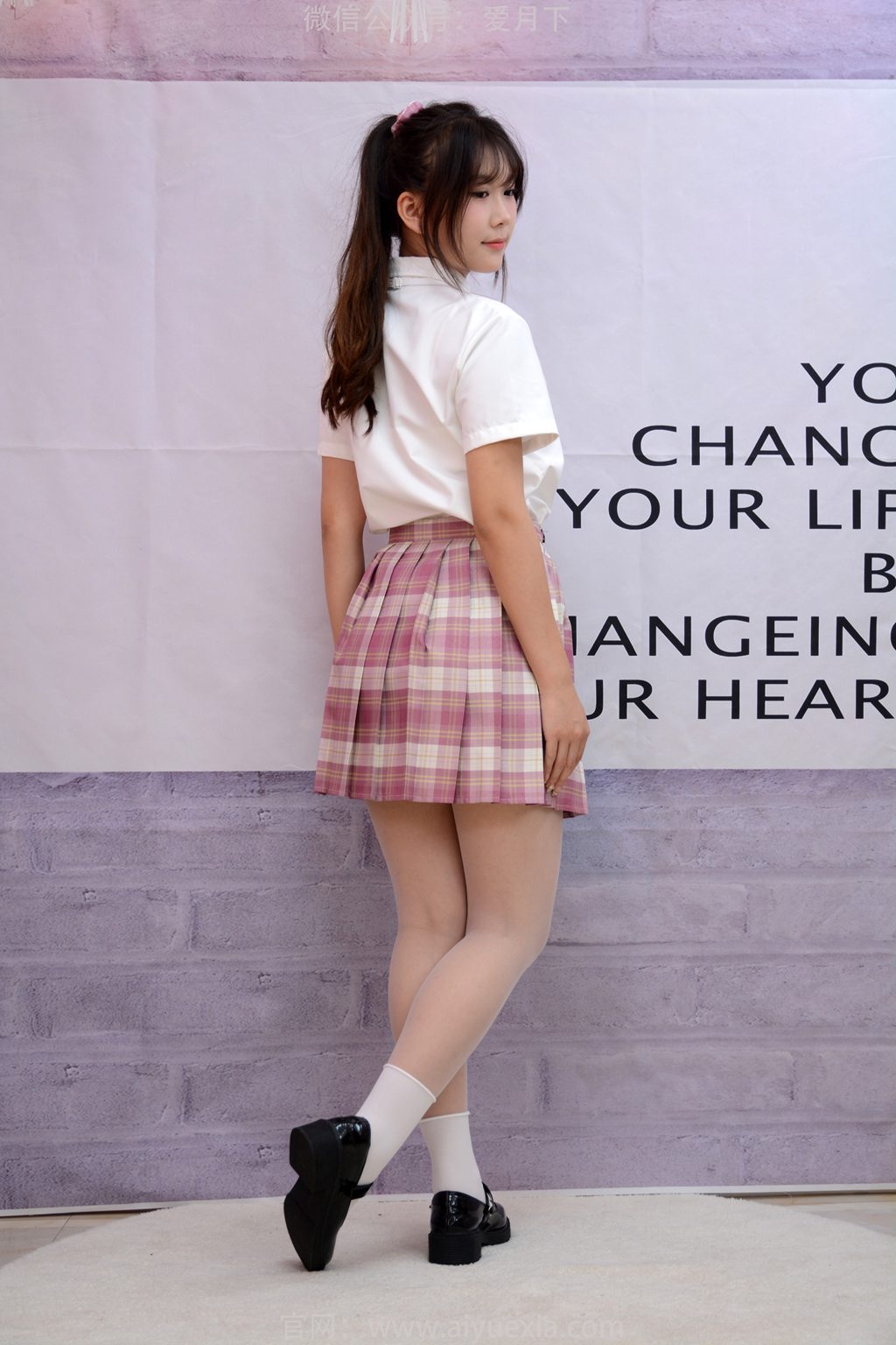 [爱月下] NO.191 圆圆~【可可爱爱】JK上身秒变小可爱。（花絮版）[111P/1V/3.65G] 年费专享-第1张