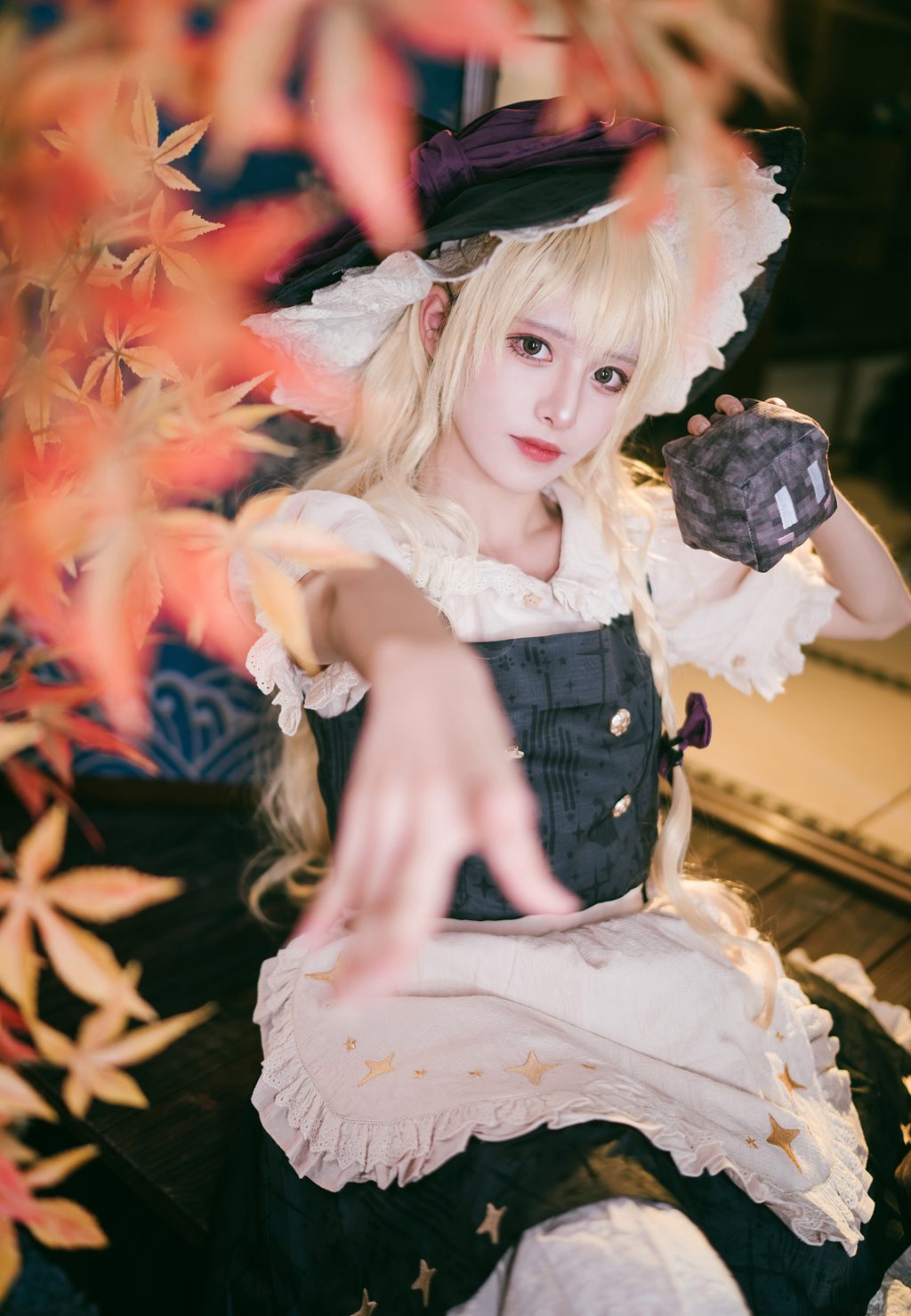 动漫Coser@腥味猫罐 魔理沙 青灵梦 (&渡边芥子)[15P-119.9M] 网红写真-第2张