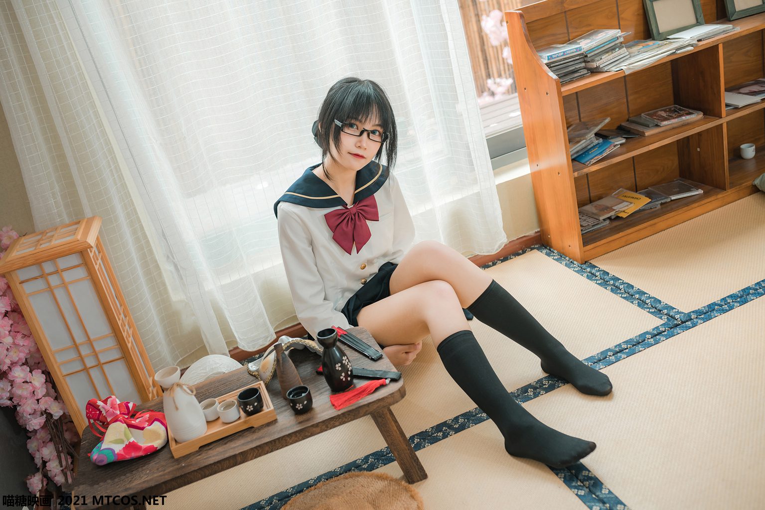 喵糖映画少女 VOL.459 慵懒的JK[29P／326MB] 其它写真-第3张