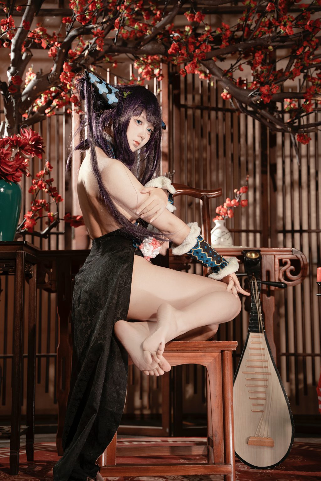 人气动漫博主@喜欢爱理吗 杨玉环二破[25P-203.7M] 网红写真-第4张