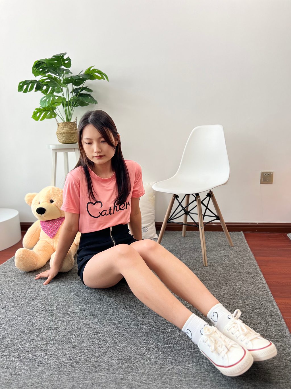 三禾摄影 NO.037 休闲短裤 棉袜 帆布鞋 [171P/2V/1.19GB] 三禾摄影-第4张