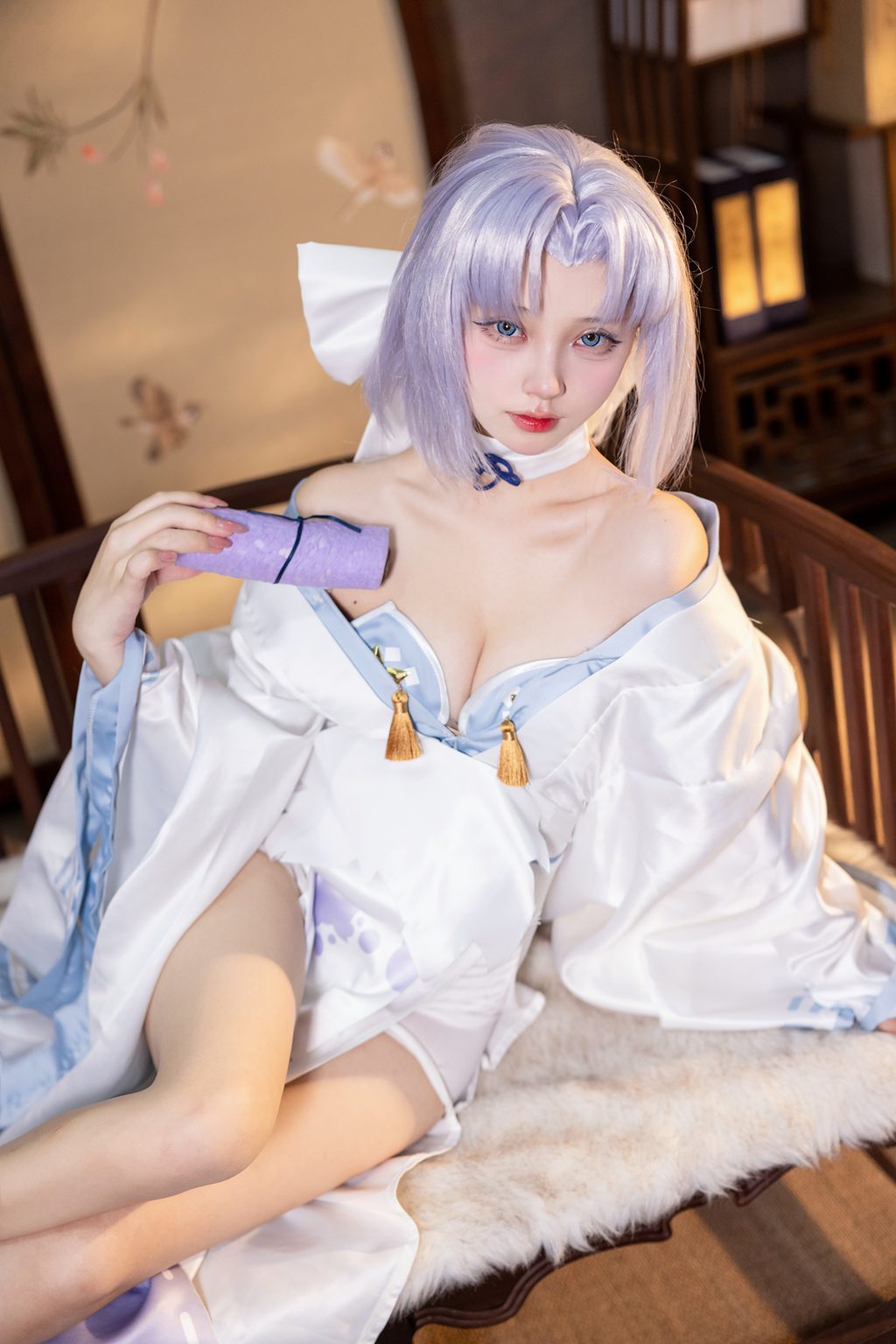 动漫博主@花铃 闪乱神乐 雪泉修[18P-66.3M] 网红写真-第4张