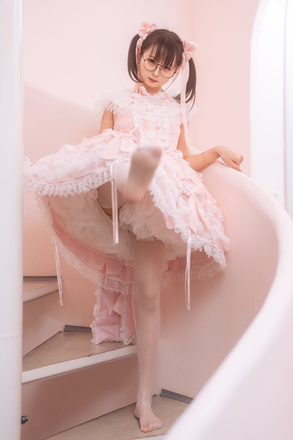 网紅Coser@幼水铃衣 –小蛋糕加JK[30P-1V-1.5G] 网红写真-第4张
