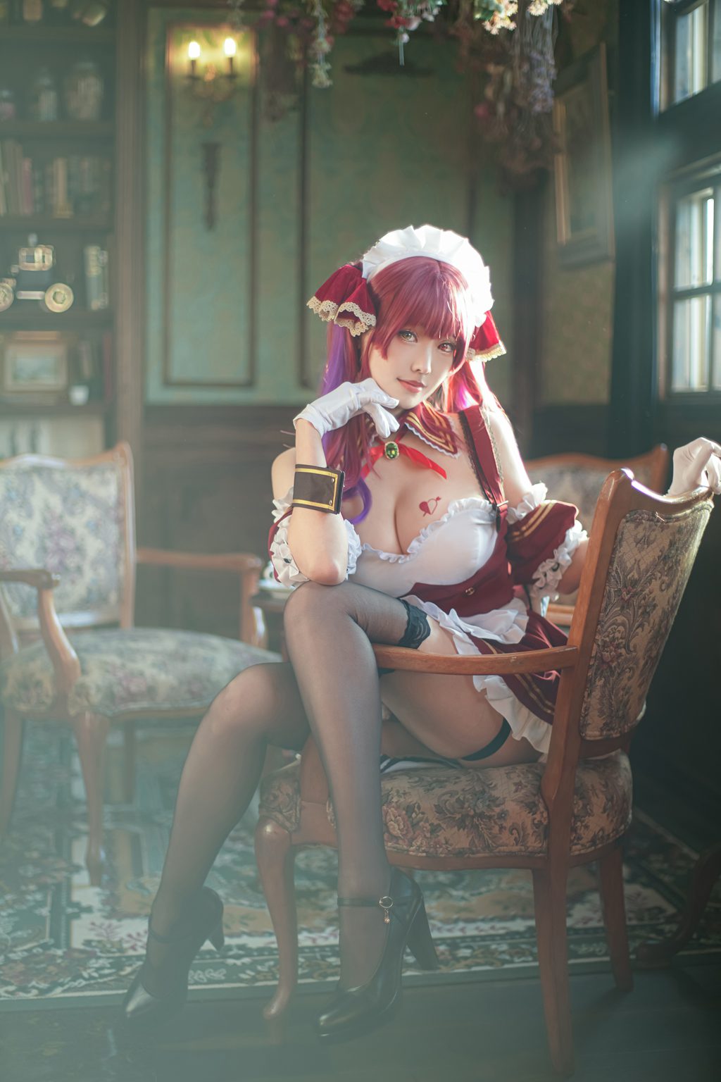 台湾Coser@ElyEE子 2023.May B-Hoshou Marine Maid [29P70MB] 网红写真-第4张