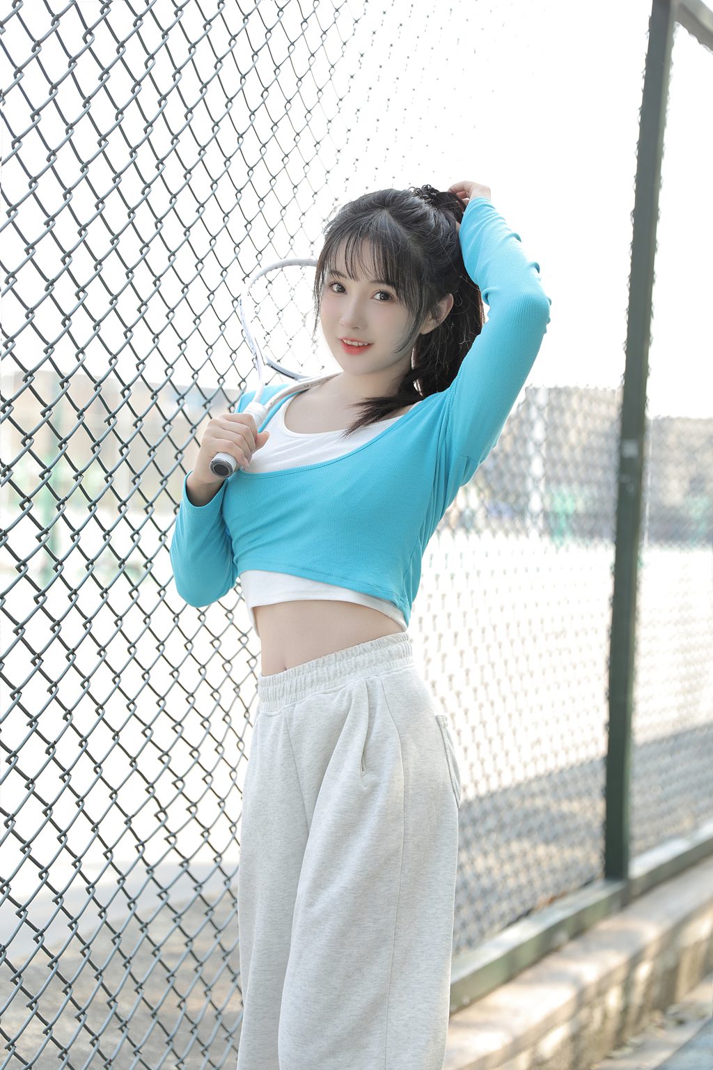 人气Coser@遇见初夏 骑行[13P-126MB] 网红写真-第4张